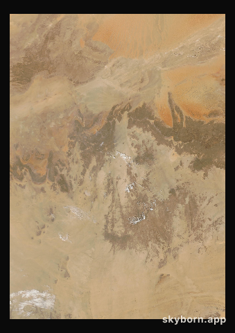The Earth on 13 October 2011 · Sahara, Algeria