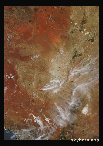 The Earth on 26 October 2011 · Lake Eyre, Australia