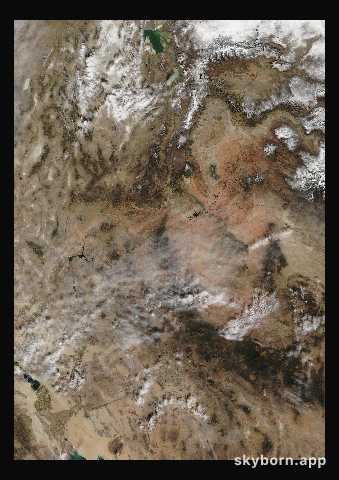 The Earth on 3 November 2011 · Colorado Plateau