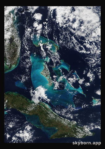 The Earth on 27 December 2011 · Bahamas