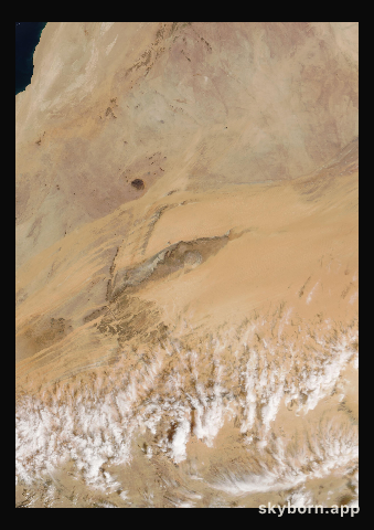 The Earth on 30 December 2011 · Eye of the Sahara, Mauritania