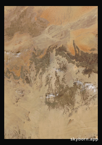 The Earth on 2 January 2012 · Sahara, Algeria