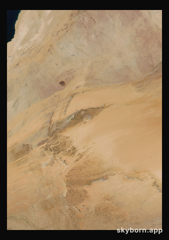 The Earth on 20 February 2012 · Eye of the Sahara, Mauritania