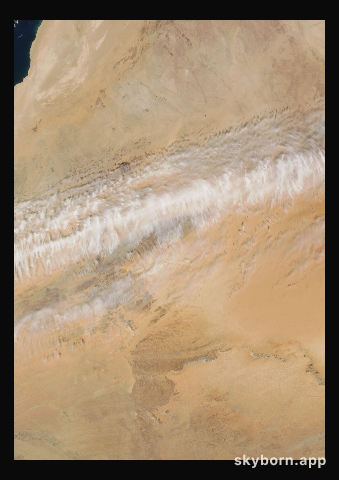 The Earth on 22 February 2012 · Eye of the Sahara, Mauritania