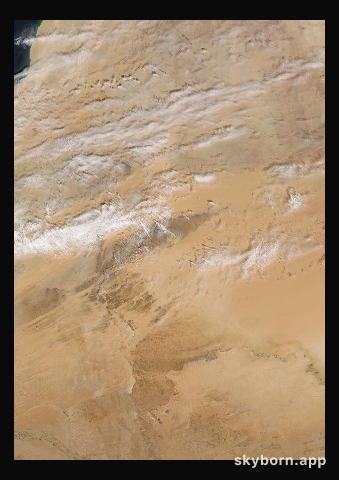 The Earth on 27 February 2012 · Eye of the Sahara, Mauritania