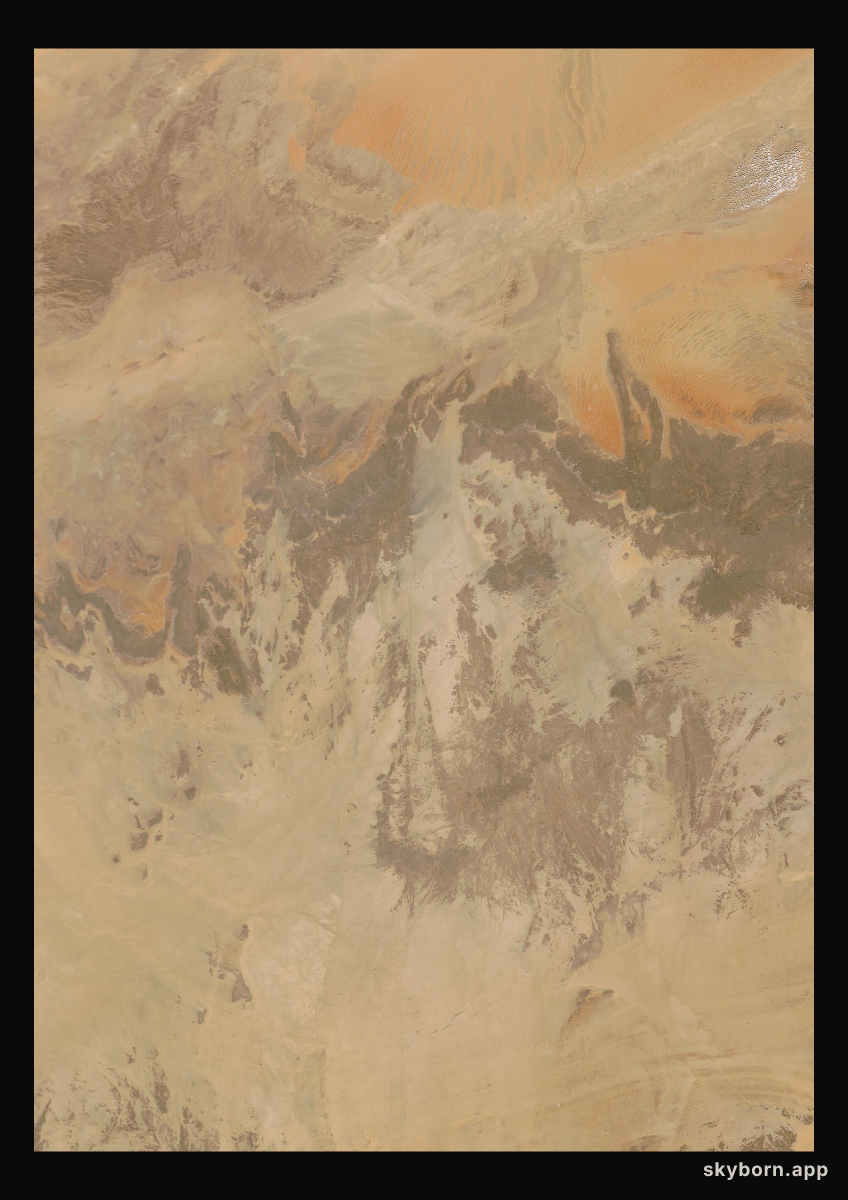 The Earth on 12 March 2012 · Sahara, Algeria