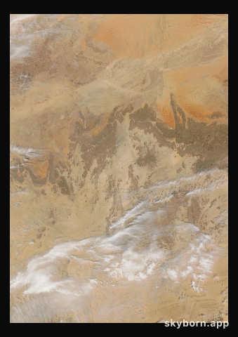 The Earth on 19 March 2012 · Sahara, Algeria
