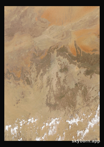The Earth on 2 April 2012 · Sahara, Algeria