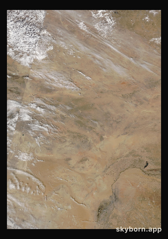 The Earth on 4 April 2012 · Gobi Desert