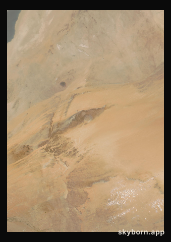 The Earth on 19 April 2012 · Eye of the Sahara, Mauritania