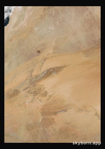 The Earth on 24 April 2012 · Eye of the Sahara, Mauritania