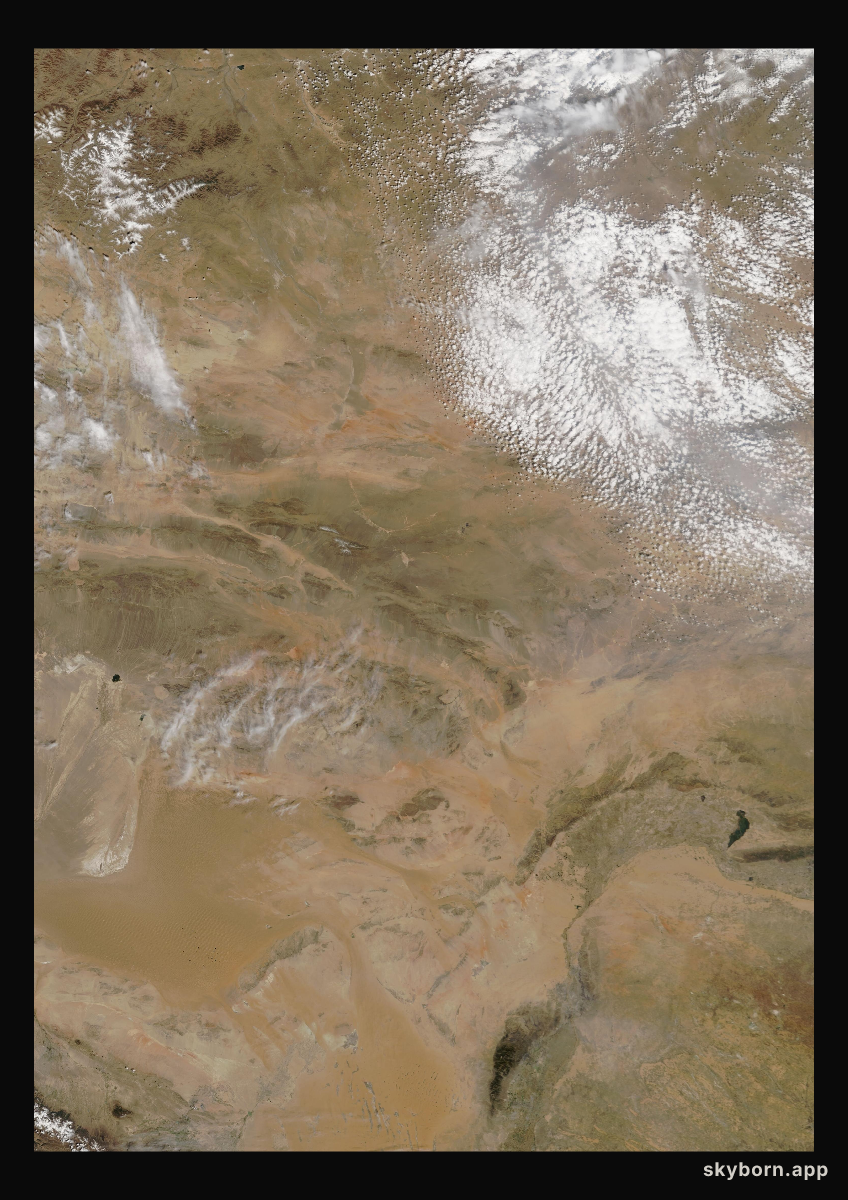 The Earth on 14 May 2012 · Gobi Desert