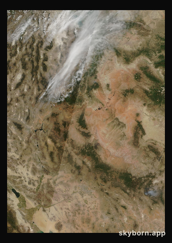 The Earth on 6 June 2012 · Colorado Plateau