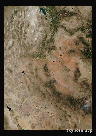 The Earth on 7 June 2012 · Colorado Plateau