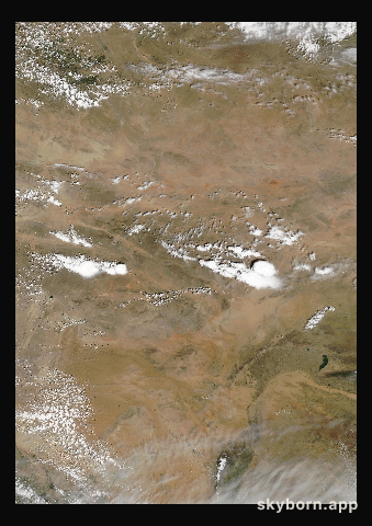 The Earth on 8 June 2012 · Gobi Desert