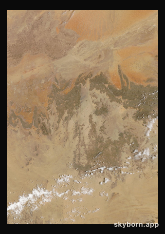 The Earth on 10 June 2012 · Sahara, Algeria