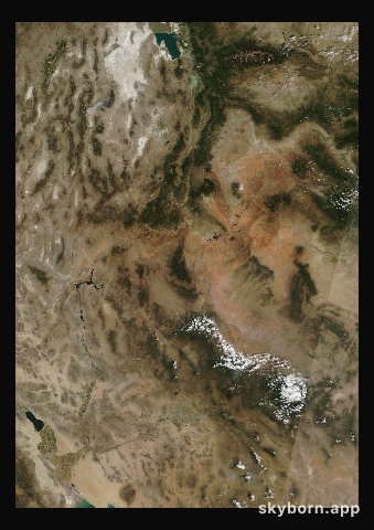 The Earth on 17 June 2012 · Colorado Plateau