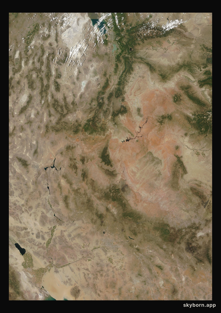 The Earth on 18 June 2012 · Colorado Plateau