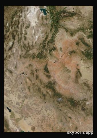 The Earth on 20 June 2012 · Colorado Plateau