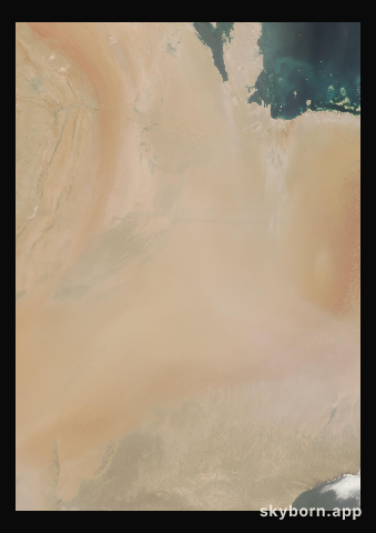 The Earth on 7 July 2012 · Empty Quarter, Arabia