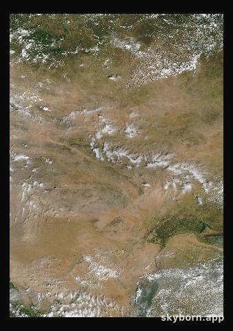 The Earth on 26 July 2012 · Gobi Desert