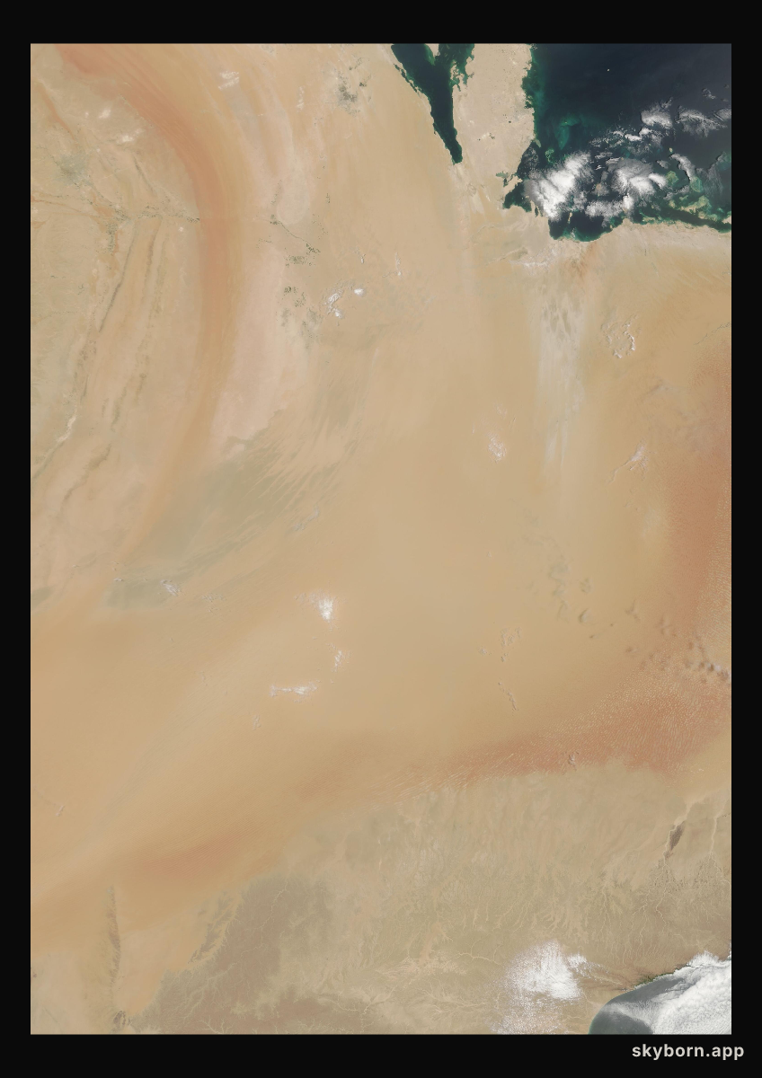 The Earth on 30 July 2012 · Empty Quarter, Arabia