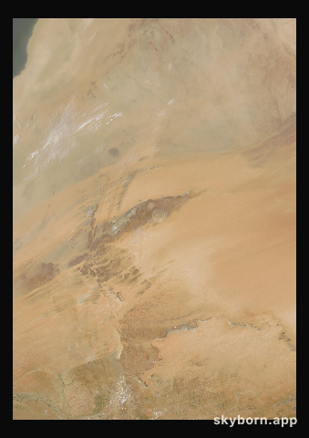 The Earth on 31 July 2012 · Eye of the Sahara, Mauritania