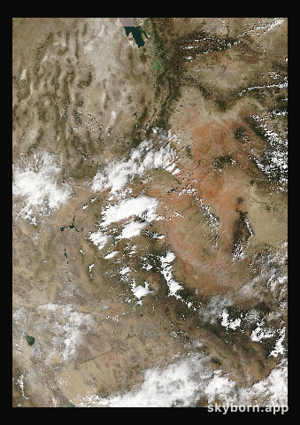 The Earth on 4 September 2012 · Colorado Plateau