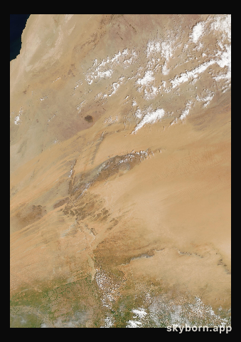 The Earth on 6 September 2012 · Eye of the Sahara, Mauritania
