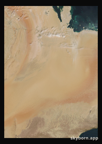 The Earth on 14 October 2012 · Empty Quarter, Arabia