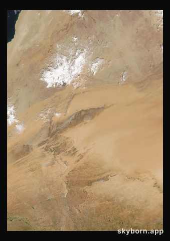 The Earth on 24 October 2012 · Eye of the Sahara, Mauritania