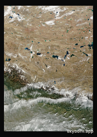 The Earth on 2 November 2012 · Himalaya and Tibet