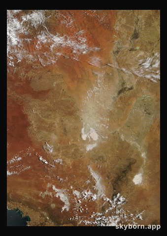The Earth on 4 November 2012 · Lake Eyre, Australia