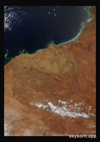 The Earth on 5 November 2012 · Pilbara, Western Australia