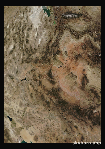 The Earth on 7 November 2012 · Colorado Plateau
