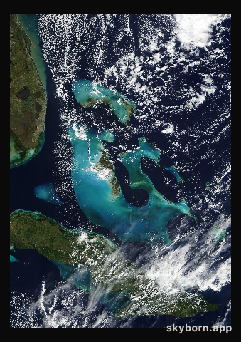 The Earth on 22 November 2012 · Bahamas