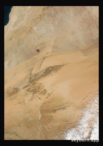 The Earth on 6 December 2012 · Eye of the Sahara, Mauritania