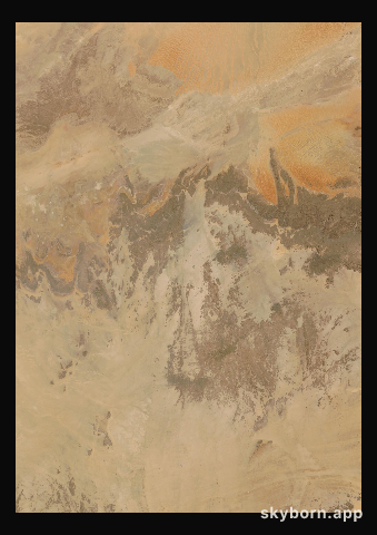 The Earth on 18 February 2013 · Sahara, Algeria