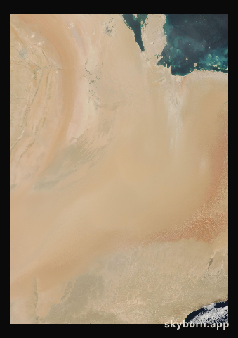 The Earth on 25 February 2013 · Empty Quarter, Arabia