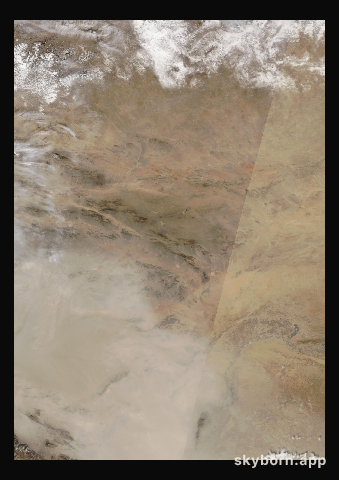 The Earth on 10 March 2013 · Gobi Desert
