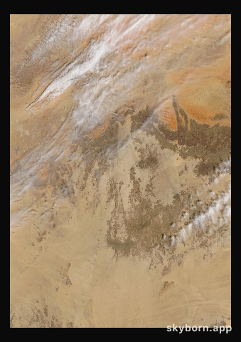 The Earth on 11 March 2013 · Sahara, Algeria