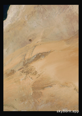 The Earth on 19 March 2013 · Eye of the Sahara, Mauritania