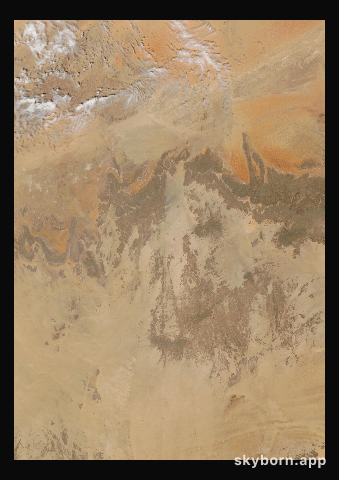 The Earth on 29 March 2013 · Sahara, Algeria