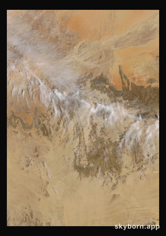 The Earth on 1 April 2013 · Sahara, Algeria