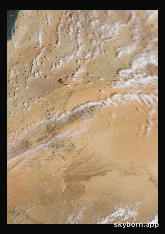 The Earth on 7 April 2013 · Eye of the Sahara, Mauritania