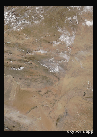 The Earth on 11 April 2013 · Gobi Desert