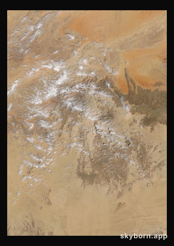 The Earth on 12 April 2013 · Sahara, Algeria