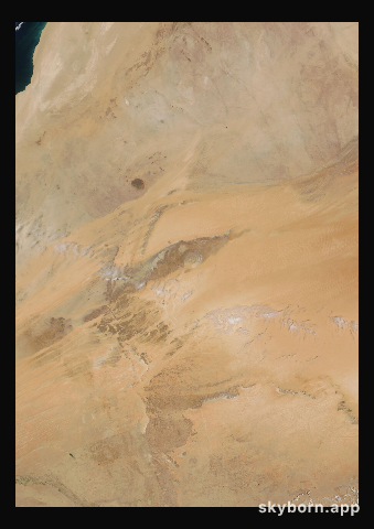 The Earth on 13 April 2013 · Eye of the Sahara, Mauritania