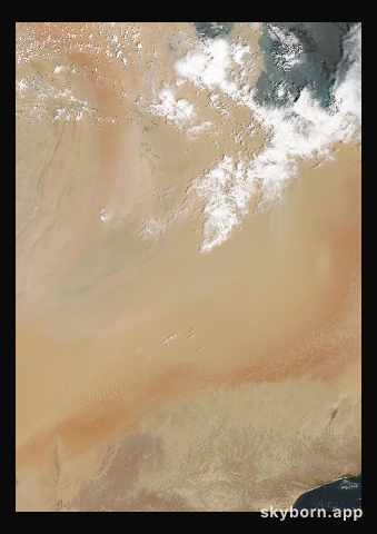 The Earth on 17 April 2013 · Empty Quarter, Arabia