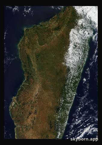 The Earth on 19 April 2013 · Madagascar